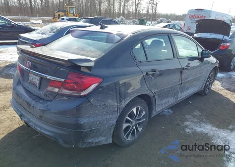 2013 Honda Civic Exl from USA, damaged, VIN 2HGFB2F95DH533440